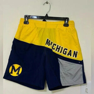 Men's Navy Michigan‎ Wolverines Utility Shorts